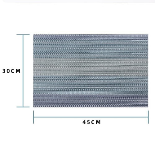 Set of 5 Placemats, Table Mats, 30x45cm, Stylish, Water-Repellent, Stain-Resistant, Washable, Easy to Clean, Non-Slip, Friction-Resistant, Thermal Ins