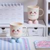 Lovely Couple Toothbrush Cup PP Tooth Brushing Cup Student Mouthwash Cup  Home
