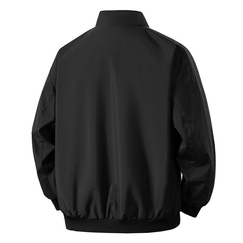 NASA MARVEL Men's Loose Workwear Stand-Collar Jacket