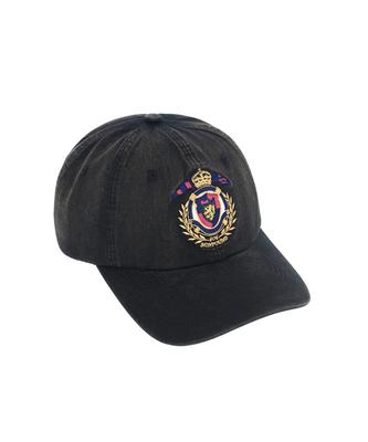 Nonpaundeu Washed Crest Ball Cap [Washed Black]