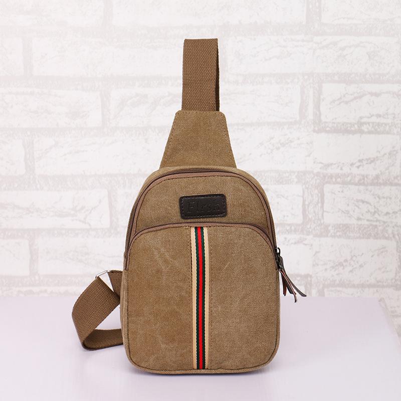 TS JYL laptop bag,Direct 2016 Men Washed Canvas Bag Leisure Red Stripe Crossbody Chest