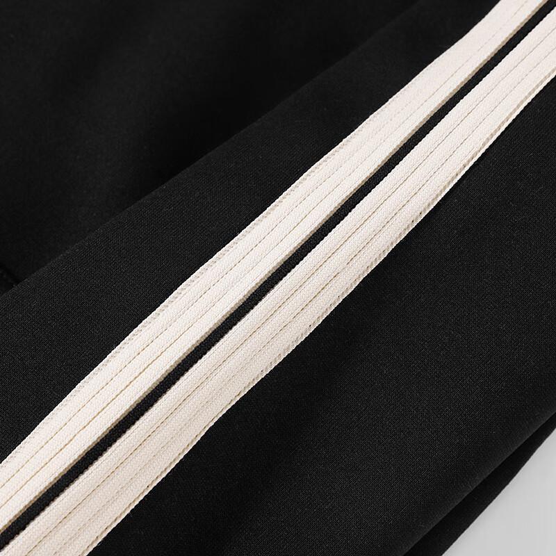 Charles Peach Heart Love Embroidery Hooded Sweatshirt