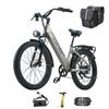 BURCHDA AZ26 Electric Bike 1500W 48V 20Ah Removable Battery 26" Fat Tire Ebike City Commuter 80KM Range Adult Bicycle