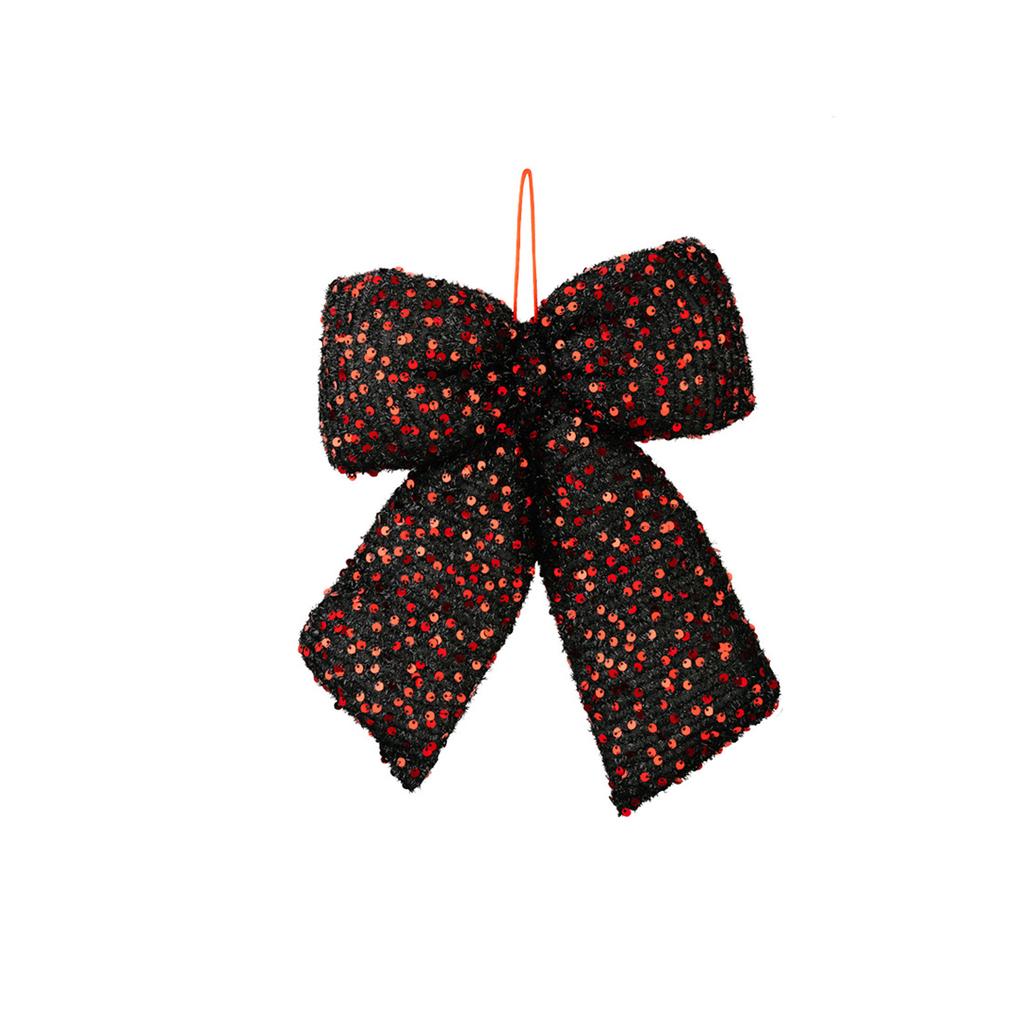 Christmas Decorations Sequin Bow Pendants Christmas Tree Decoration Bow Pendants Wedding Arrangements