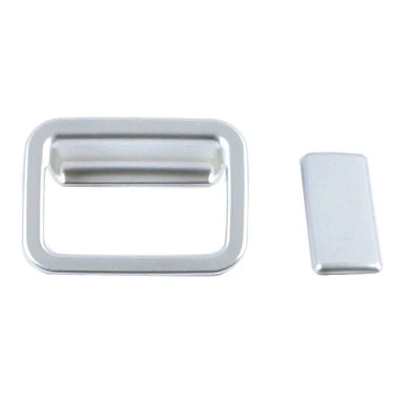 For Toyota Rav 4 Rav4 -2025 Glove Storage Box Adjust Switch Button Cover Trim Carbon Fiber Color ABS Interior Moulding