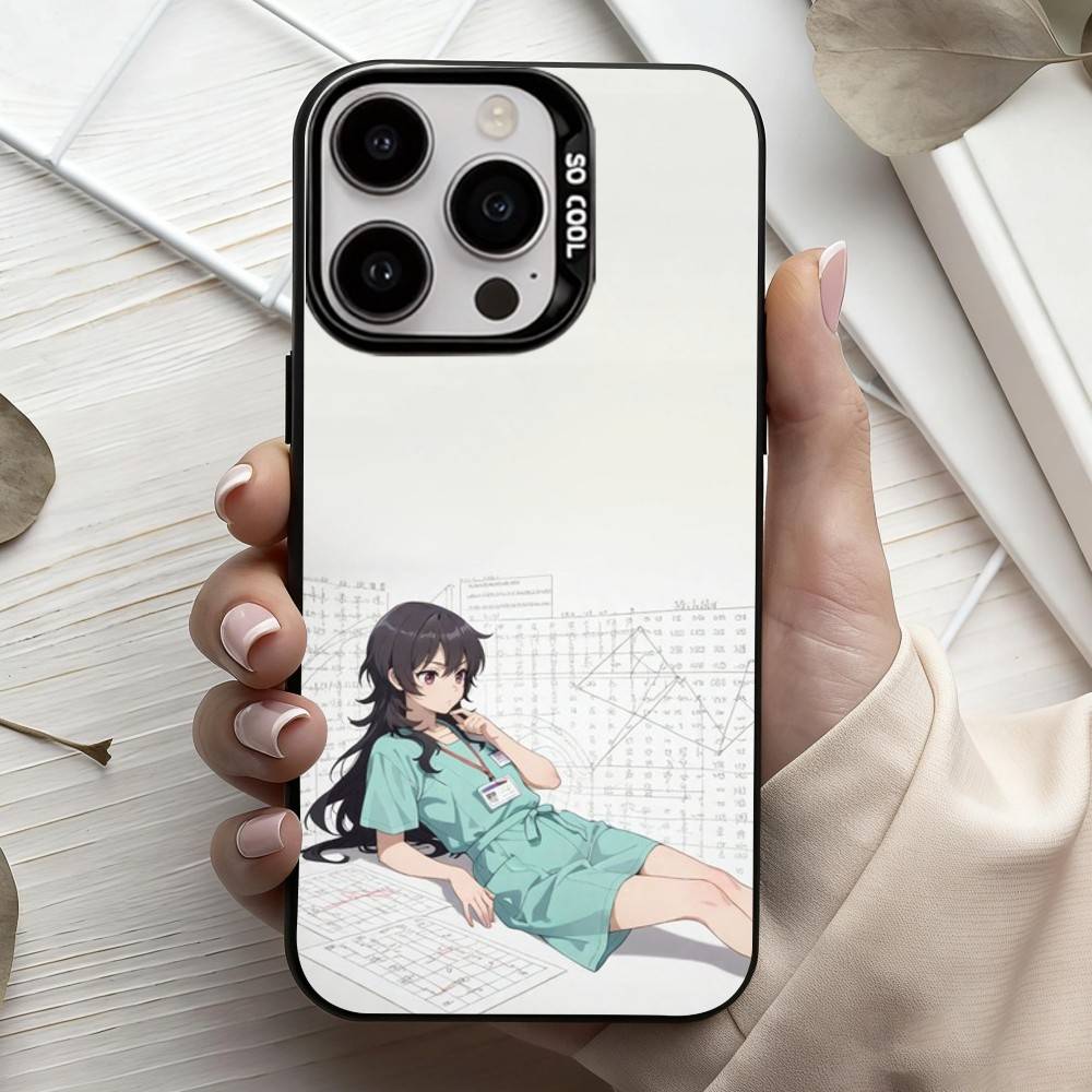 Manga Ameku M.D. Doctor Detective Phone Case For iPhone17,16,15,14,13,12,11 Plus,Pro Max Candy Silver Plated Inside Cover