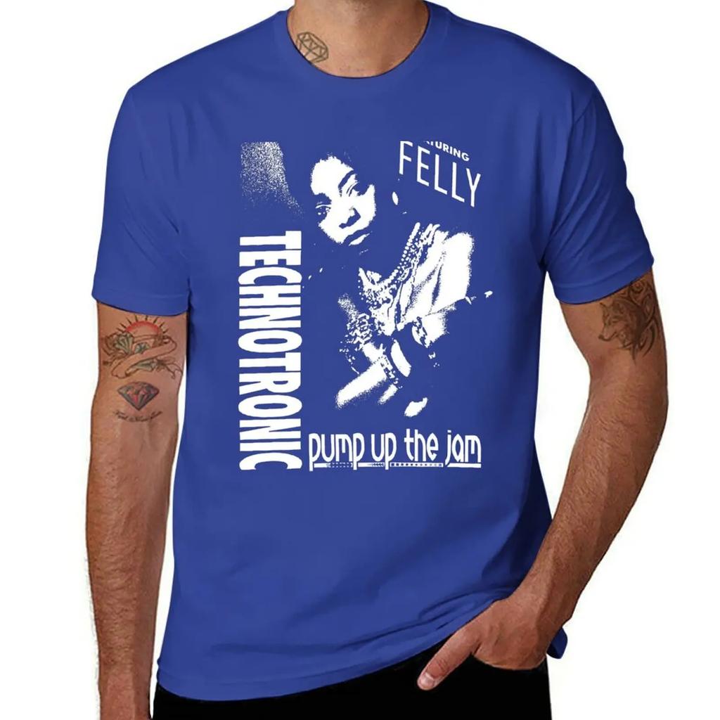 Technotronic - Pump Up The Jam (Remix) T-Shirt Shirts Graphic Tees Essential T Shirt Mens Cotton T Shirts