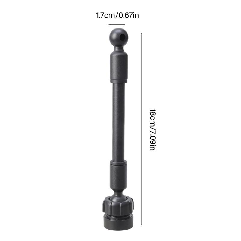 17mm Ball Adapter Phone Mount Extension Ball Mount Navigation Holder With 360 Degree Rotation Adjustable Angled