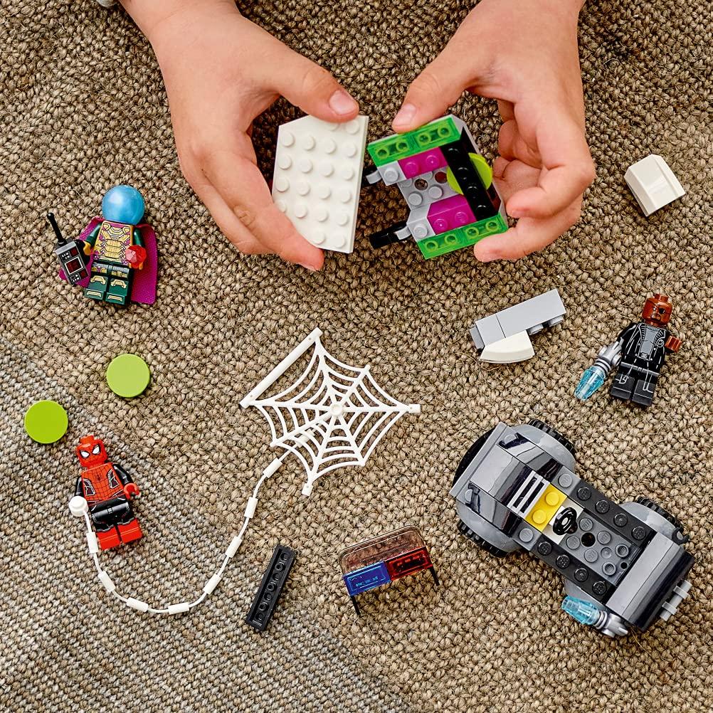 LEGO Super Heroes Spider-Man Mysterio's Drone Attack 76184 Toy Blocks Gift Superhero American Comic Book Boys Ages 4 and Up