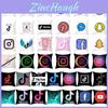 Tiktok Cushion Cover Decorative Soft Pillow Case For Stylish Home And Car Decor