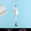 Totoro Ceramic Wind Chime Ornament - Cute Japanese Wall Decor for Girls' Bedroom