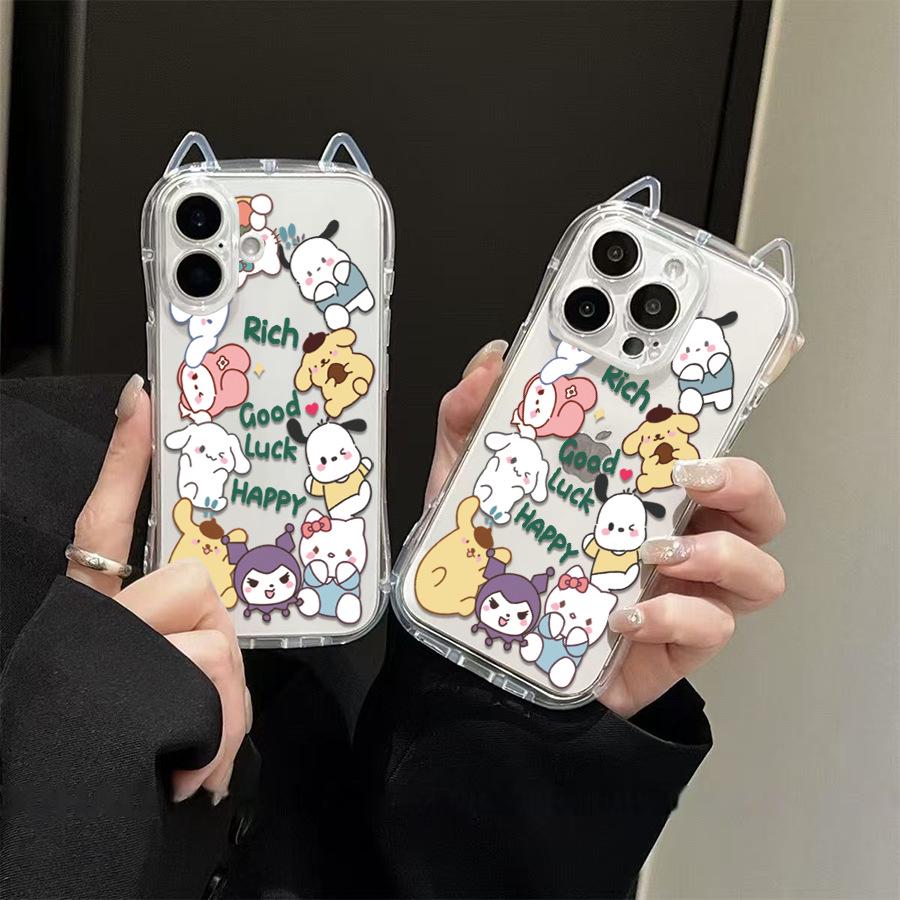 Sanrio TK Cat Ears KT Case for Apple 16 iPhone XS Max