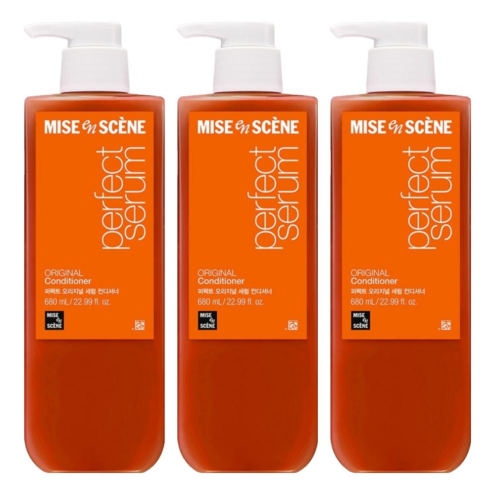 Mise-en-scène Perfect Original Serum Conditioner Floral Scent 680ml 3 pcs