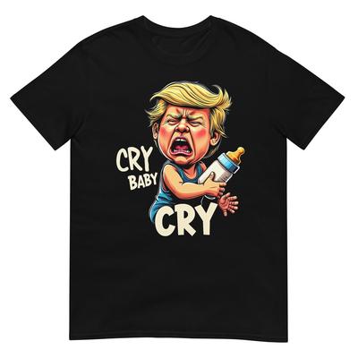 Funny Anti-Trump Baby Cry Funny Political Election 2024 T-Shirt