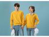 Autumn Solid Color Crew Neck Custom Sweatshirt for Couples & Groups