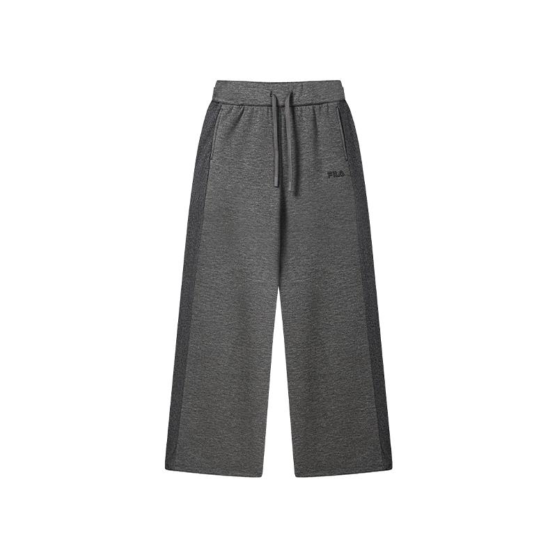 FILA Original Simple Comfortable Versatile Casual Pants Women bottoms Dark-Floral-Gray F51W639604FMG XS