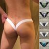 Mens Open Back Underpants Low Rise Briefs G-String Thong Underwear Sexy Panties
