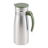 1.0 L Stainless Steel Cold Water Pitcher Beverage Container for Everyday Use Break Resistant Versatile 3.3x9inch with Handle
