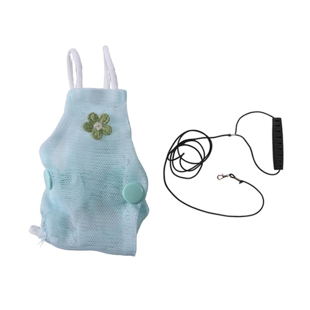 with Leash Bird Flight Suits Snap-Closure Parrot Flying Clothing Bird Vest for Cockatiel Pigeons
