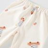 Set di Vestiti Autunnali per Bambini: Pantaloni in Puro Cotone e Abito da Monaco con Allacciatura Senza Osso