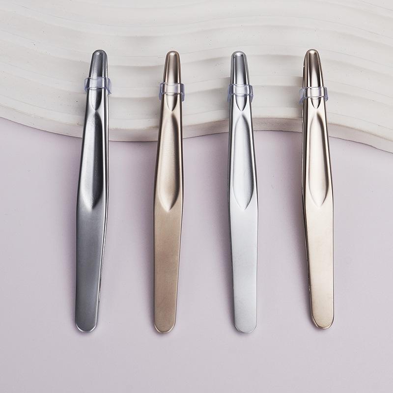 Men's Precision Stainless Steel Beard & Eyebrow Tweezers