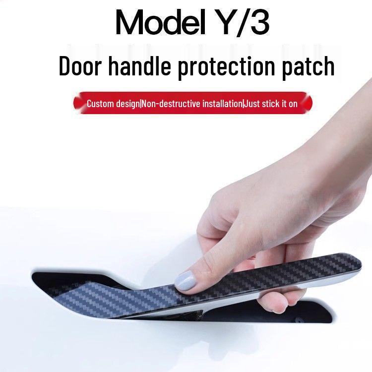 Tesla Model 3/Y Door Button Stickers for Facelift Models