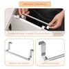 Self-adhesive Towel Holder No Drilling Towel Hanger Durable Towel Rack  Bathroom Organizer