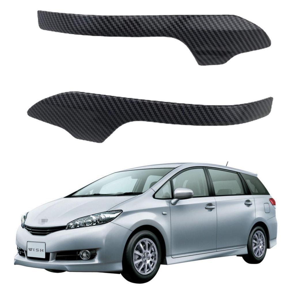 Carbon Fiber Rearview Mirror Cover for Toyota WISH 20 Series (09-23)