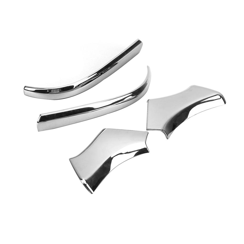 4Pcs Righthand Drive Rearview Mirror Strip AntiCollision Decoration Trim for Harrier Venza XU80 2020 2021