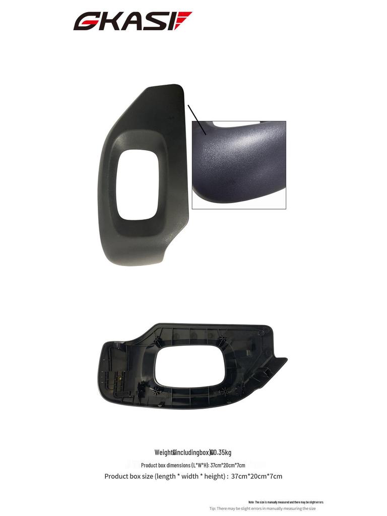 LR042212 Black Leather Left Front Seat Trim for Land Rover Range Rover Sport L494.