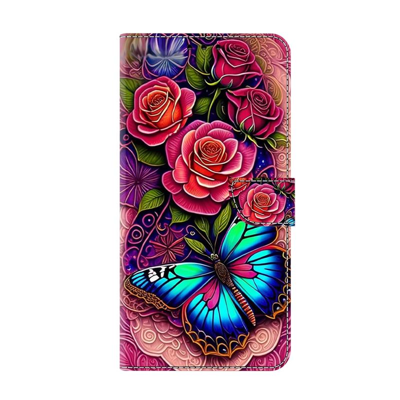 For Google Pixel 9A Case Painted Pattern Wallet Flip Book Cover on For Google Pixel 9a GTF7P Phone Case Pixel9A GXQ96 G3Y12 Etui For Google Pixel 9A
