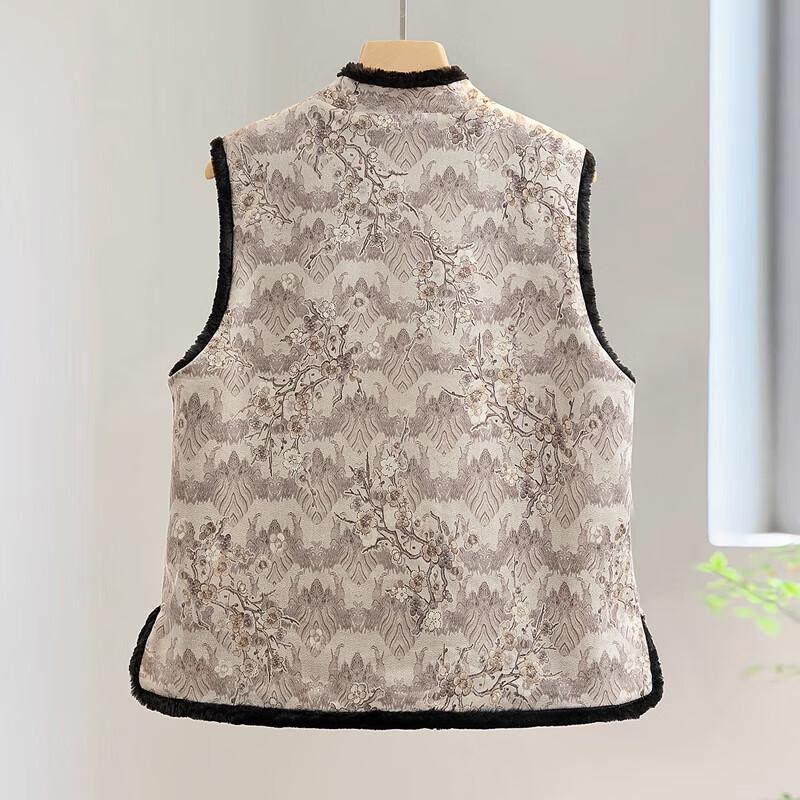 Women's New Chinese Style Stand Collar Button Vest