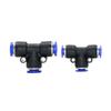 6mm 8mm Pneumatic Fitting Tee Elbow Straight Plug Valve Air Quick Connector Water Push In Hose Couping PU PY PK PM PZA HVFF