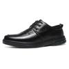Autumn Men's Casual Leather Shoes British Heightened Thick-soled Wear-resistant Business Dress Big Head Tooling Non-slip and Waterproof Men's Shoes