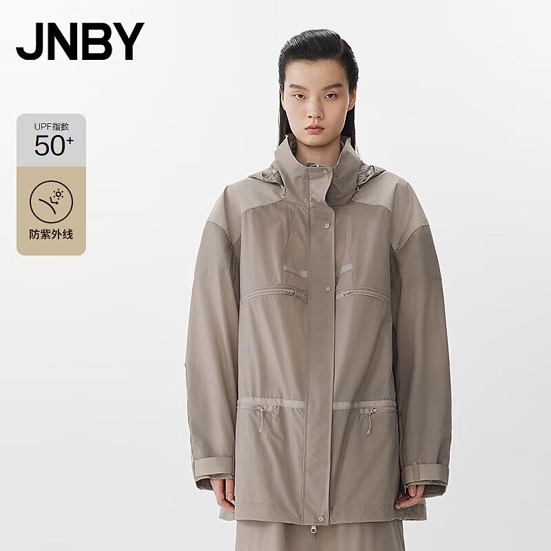 JNBY 25 Spring Sun Protection Hooded Windbreaker