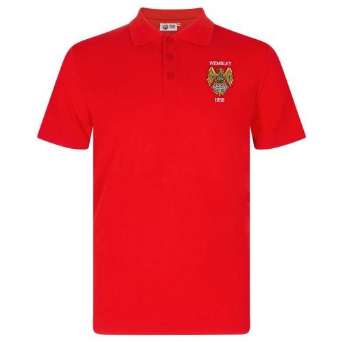 Fan Originals Mens United 1958 Crest Polo Shirt