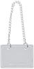 Shimbi Bottle Hard Aluminum Made In China of PBTF802 Keeper, Silver, BM-2, Body PVC, Chain Plated, (Pack 10)