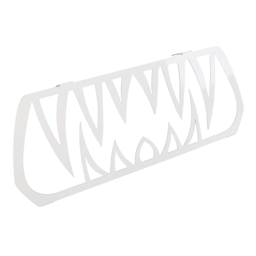 Front Grille Teeth Insert Aluminum Powder Coated Cool Look Rustproof Long Lasting for Ryker All Models White