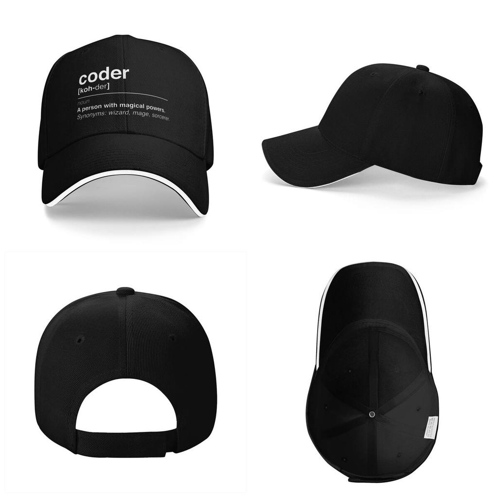 Unisex Baseball Hats Coder Definition Outdoor Streetwear Summer Sports Baseball Caps Hip Hop Cap Casquette Polychromatic Hats