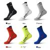 Men's Mid-Calf Sweat-Absorbing Odor-Resistant Cotton Socks for Running, Cycling, and Fitness