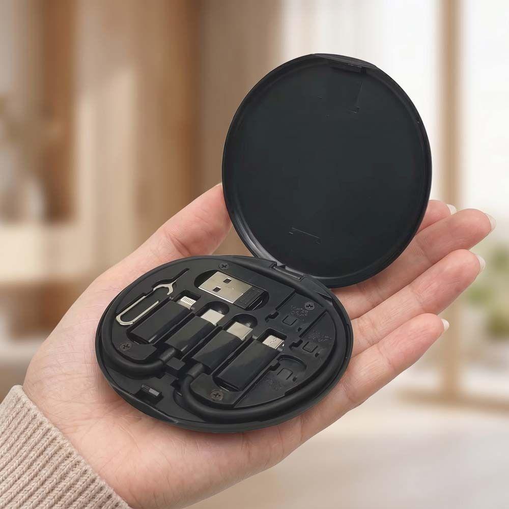 60W Power Cables Set Storage Box Travel Case Fast Charging Cable Device Charging