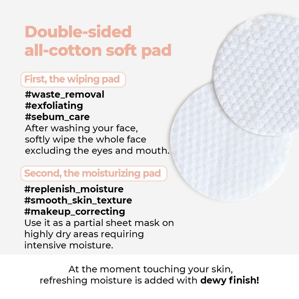 NUMBUZIN No.4 Pore Zero Peeled Egg Toner Pad 190 ml / 70 tampoane, vă permite să purificați porii și să curățați pielea de excesul de sebum dintr-o singură mișcare.