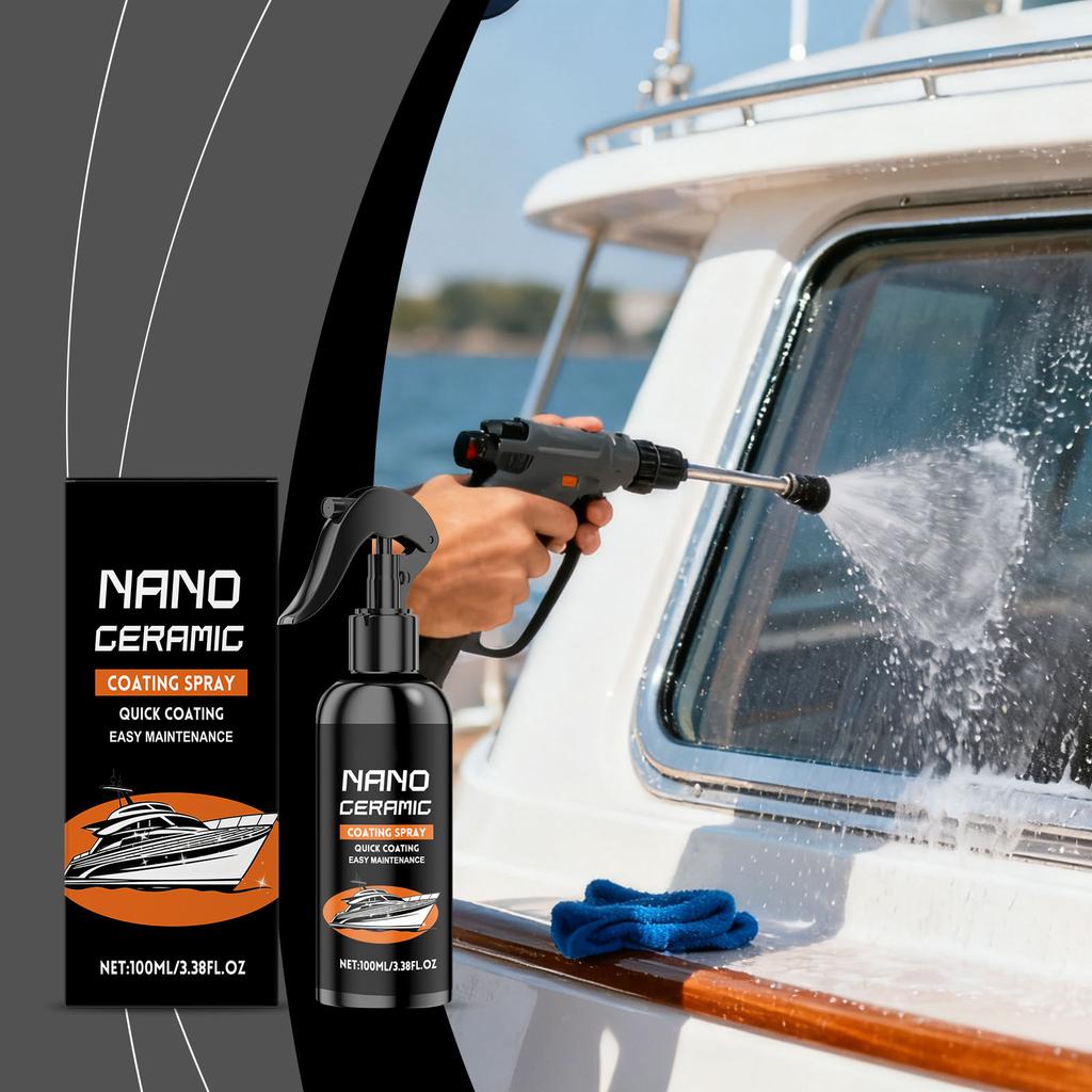 Automotive Nano Coating Agent, Automotive Crystal Coating Agent; Mirror Gloss Brightening,100ml,