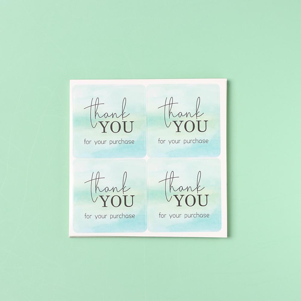 Package Decoration Sealing Labels For Supporting My Small Business Gorgeous Thank You Stickers