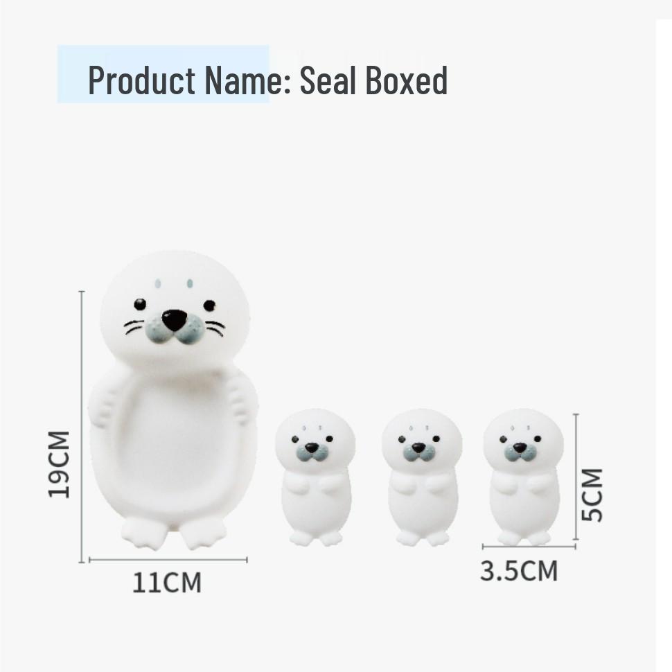 Children's Floating Seal Bath Toy for Infants and Toddlers