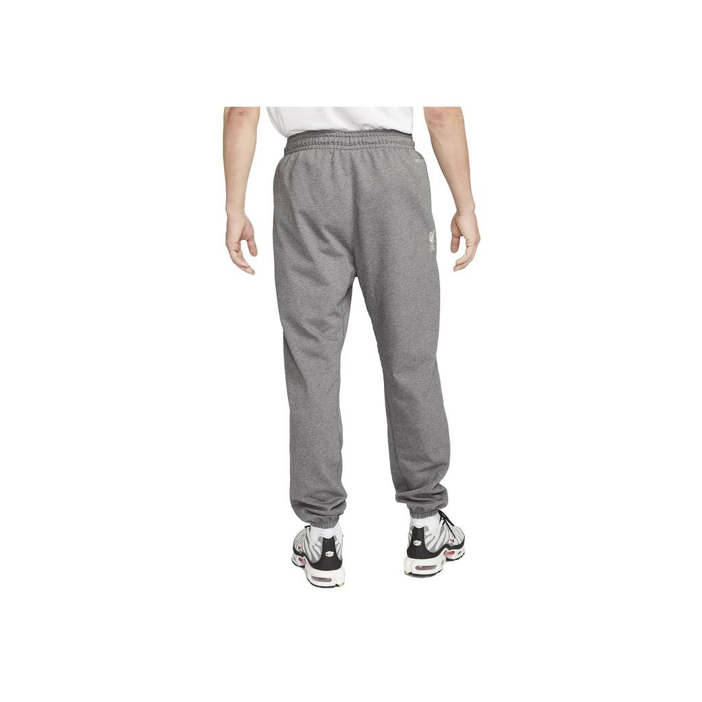 Nike Liverpool FC Standard Issue Jogger Pants With High Waist And Drawstring Men Bottoms Light-Grey DV4995-071