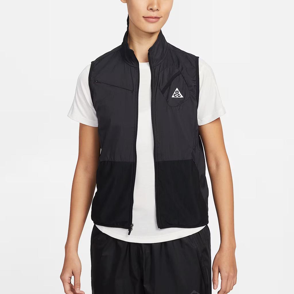 Nike ACG Series Trail Stand Collar Zipper Multi-Pocket Running Vest Women vest IO9771-010