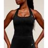 Gymshark Adapt Fleck X Whitney Tank With Shelf Black B5c1e Bbdg