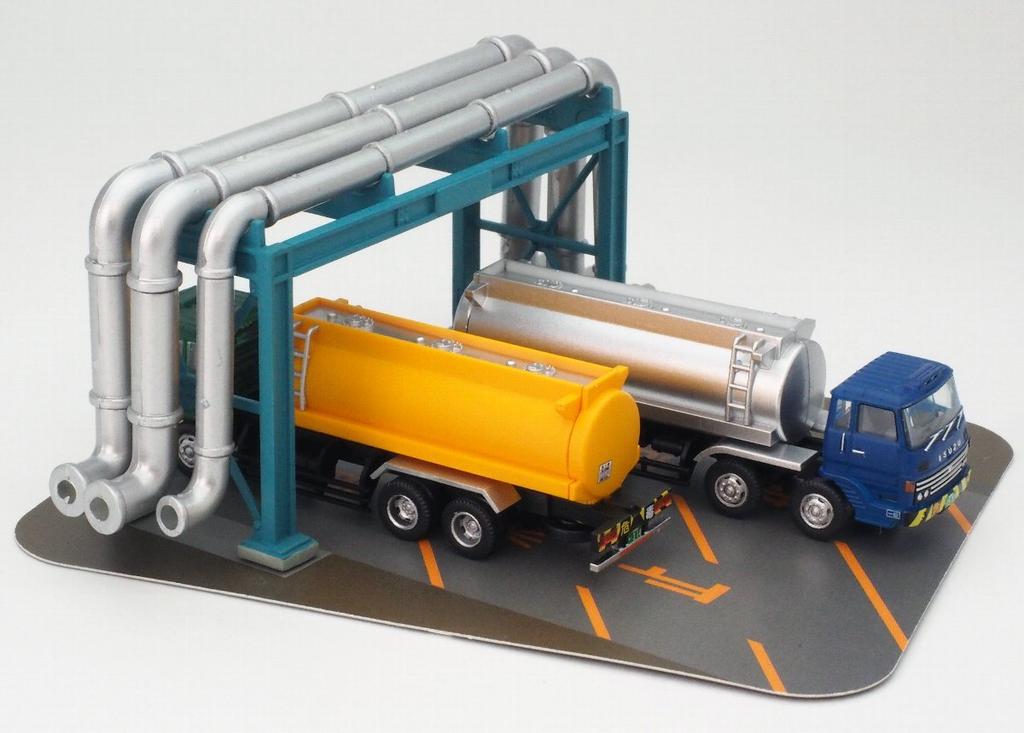 Die LKW-Sammlung LKW-Sammlung Chemikalientanker-Set A Diorama-Zubehör Erste Bestellung Limitiert (Herstellerausgabe)