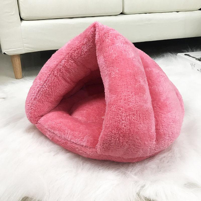 Triangle Cat Nest Winter Warm Pet Dog Nest Dog Mat Thickened Sleeping Bag Yurt Nest Slipper Nest
